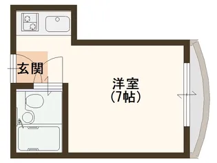 大阪府大阪市西成区玉出西1【マンション】の間取り