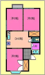 FeeI Fine sakuba【2階】の間取り