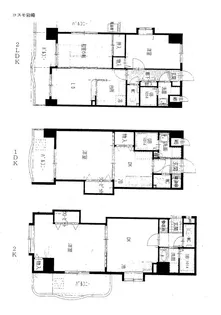 コスモマンション岩崎【3階】の間取り
