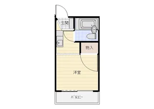ドミール谷津【1階】の間取り