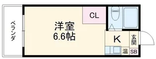 ビビッド原【3階】の間取り