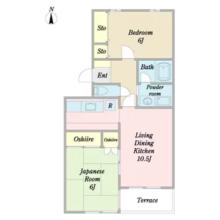 アゼリアコート【3階】の間取り