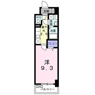 ハイド マークス【6階】の間取り