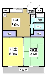 セントラルハイツ【3階】の間取り