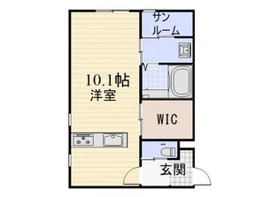 Maison de avion (メゾン ドゥ アビオン)【2階】の間取り