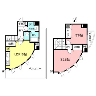 ヴィラ・レンコの間取り