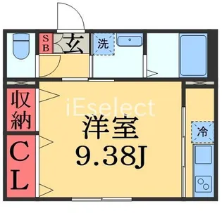 シャーメゾンJS【2階】の間取り