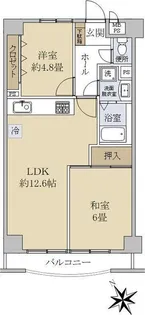 パストラールあざみ野【3階】の間取り