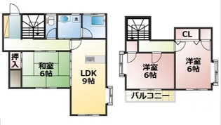 熊本県熊本市東区長嶺東3【一戸建】の間取り