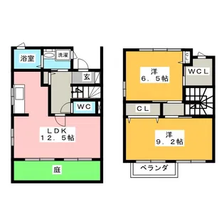 静岡県浜松市中央区泉1【一戸建】の間取り