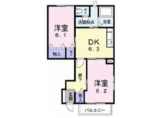 オードリーセレブ・I【1階】の間取り