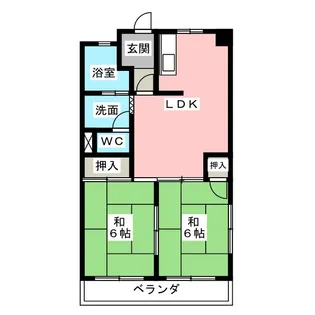 コーポモリタ【3階】の間取り