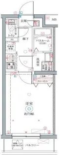 東京都葛飾区奥戸2【マンション】の間取り