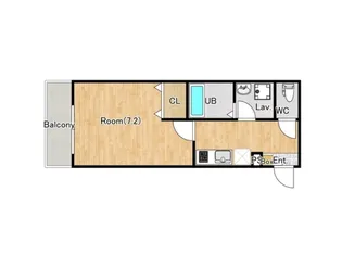 埼玉県さいたま市桜区西堀6【アパート】の間取り