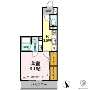 Dream House B【1階】の間取り