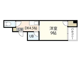 柏原ビル【4階】の間取り