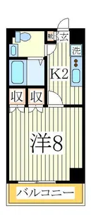 Humanハイム我孫子【2階】の間取り