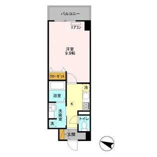 アーバンシャトー千葉【2階】の間取り