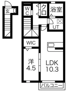 Fioretto【2階】の間取り