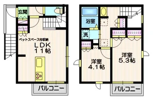 TOMUSEI 西五反田の間取り
