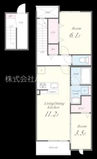 大阪府大阪市東成区深江南2【アパート】の間取り