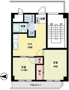 鈴正ビル【3階】の間取り