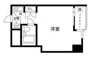 プラティーク新宿曙橋【3階】の間取り