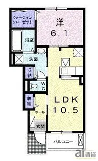 埼玉県新座市野寺2【アパート】の間取り