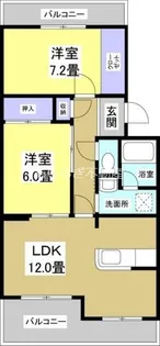 静岡県浜松市中央区三和町【マンション】の間取り