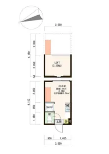 東京都板橋区小茂根1【アパート】の間取り