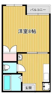 Y’s BLD.XII【2階】の間取り