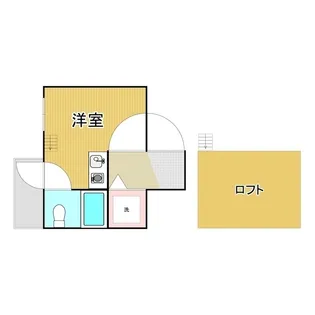 eclat【2階】の間取り