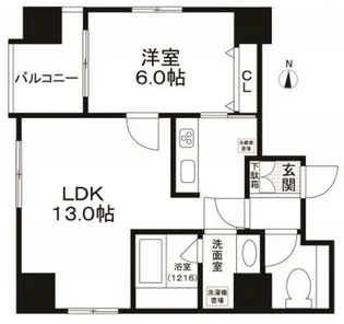 東京都墨田区緑4【マンション】の間取り