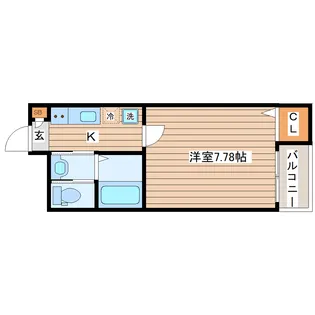 Resonant Square【3階】の間取り