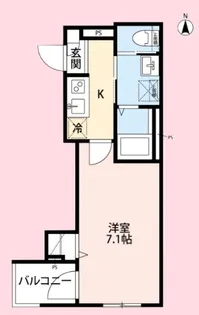 rh Brilliant【3階】の間取り