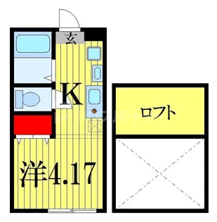 フォレストハウス船橋【2階】の間取り