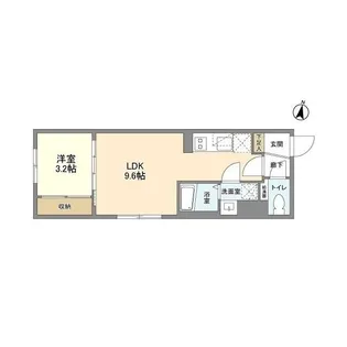 東京都中野区弥生町1【マンション】の間取り