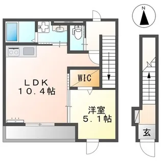 neoheim(ネオハイム)【2階】の間取り