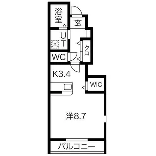 アヴァンスB【1階】の間取り