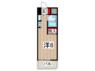 Jフラッツ川口本町【8階】の間取り