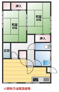 佐賀県唐津市神田【一戸建】の間取り