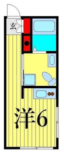 イートス根岸A棟【2階】の間取り