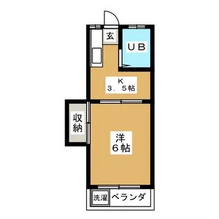 椎橋ハイツ【2階】の間取り