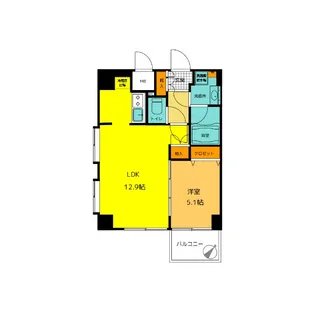 東京都文京区根津2【マンション】の間取り
