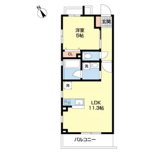 エムズプランドール【3階】の間取り