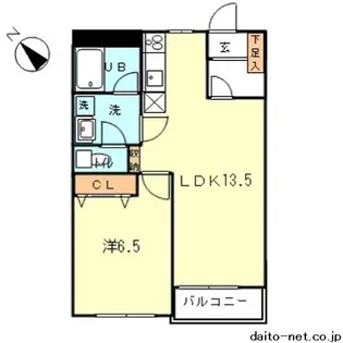 エターナルエステート【1階】の間取り