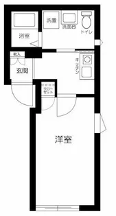 GLICION竹ノ塚【2階】の間取り