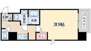 サムティ梅田2グロウアクシス【3階】の間取り
