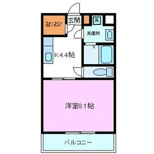 BEST HOUSE 華【3階】の間取り