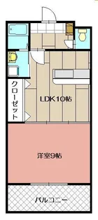 アベニュー清納【4階】の間取り